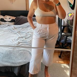 Abercrombie Cropped Trouser Pants
